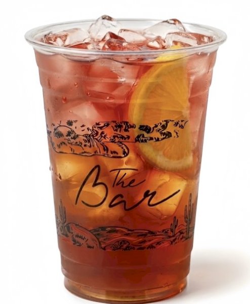 Pomegranate iced tea