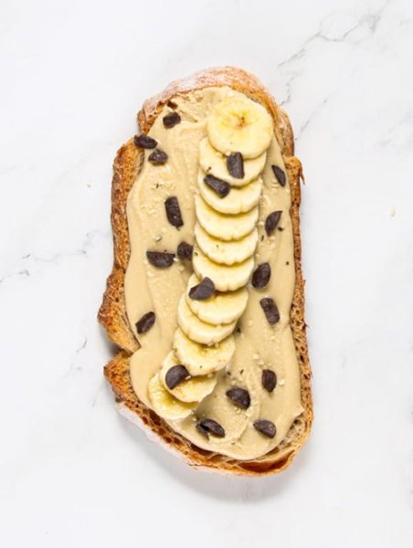 Cashew Banana Toast