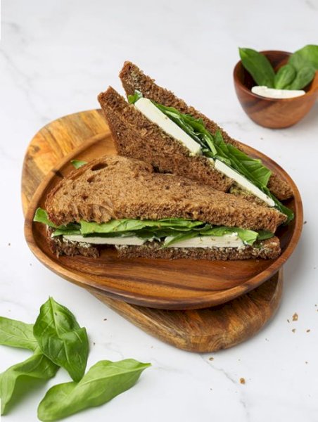 Feta Cheese Pesto Sandwich