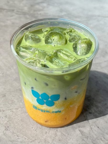 Iced Mango Matcha