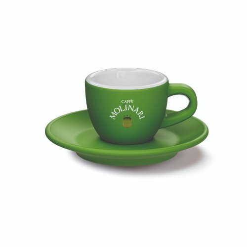 MOLINARI ESPRESSO MUG - BIO GREEN