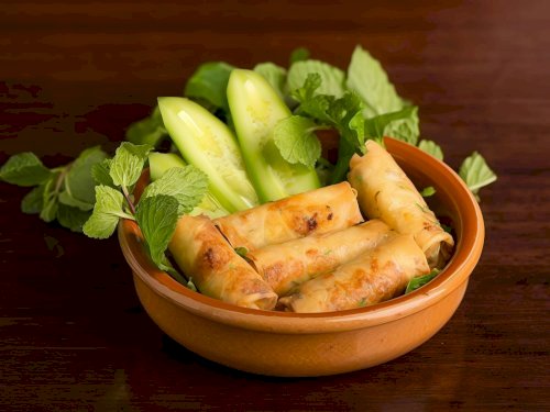 Cheese Spring Rolls