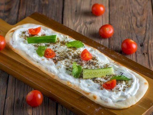 Labneh with Zaatar