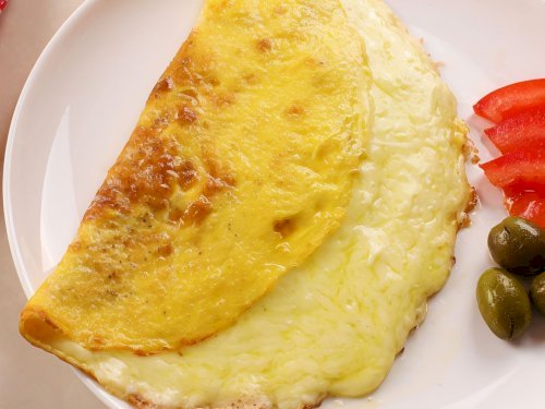 Egg with cheese