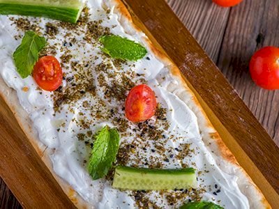 Labneh with Honey