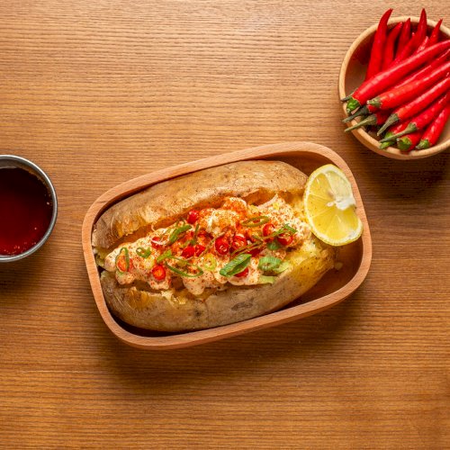 SHRIMP JACKET POTATO