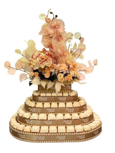 Yellow, beige ribbon- 1.4kg