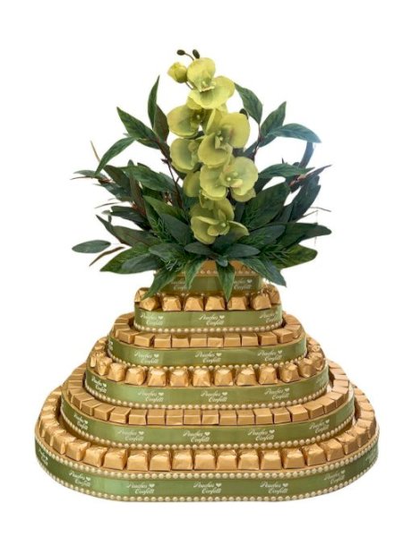 Gold, Green ribbon- 2kg