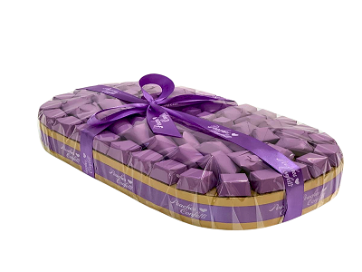 Purple Oval Tray- 1.1kg