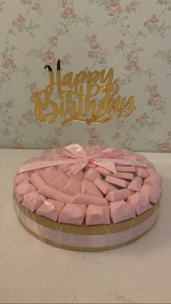Pink tray with Acrylic- 1kg