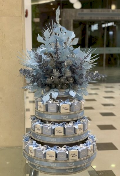 Blue-White, Blue Ribbon- 50 boxes