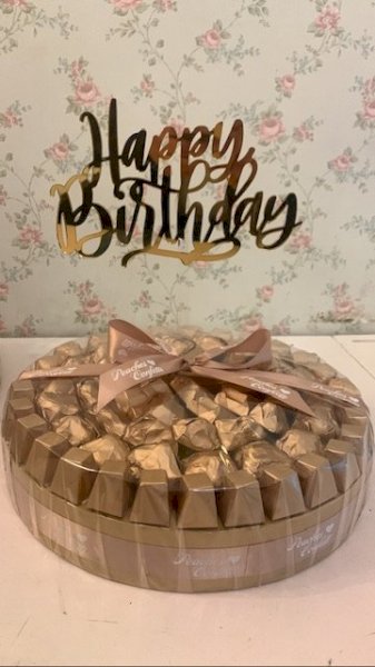 Gold Tray with Acrylic- 1kg
