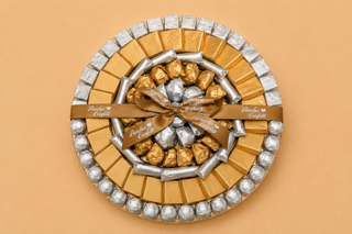Gold-Silver Tray- 1.5kg