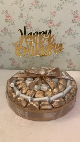 Gold-Silver Tray with Acrylic- 1kg