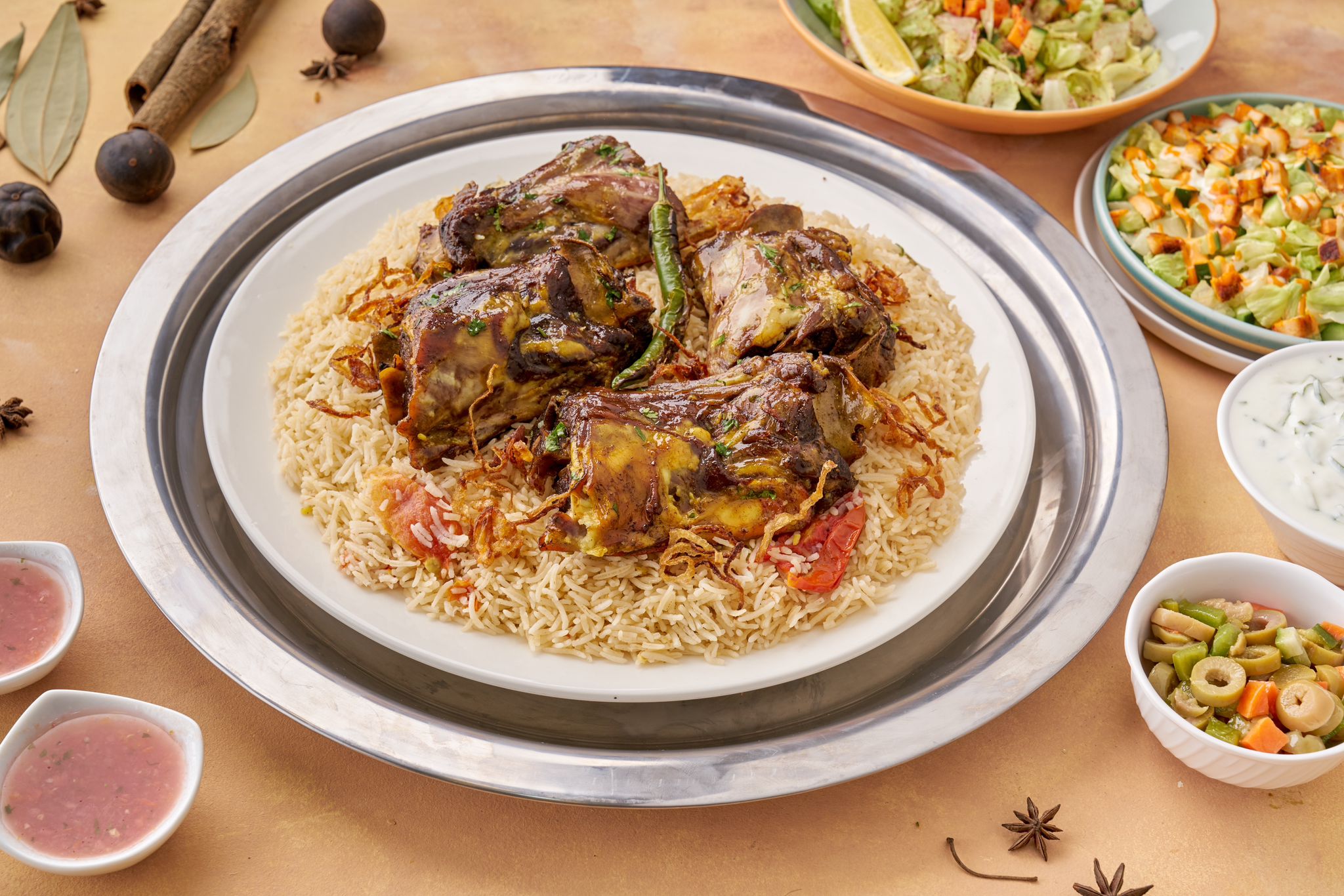 مندي لحم حساوي
