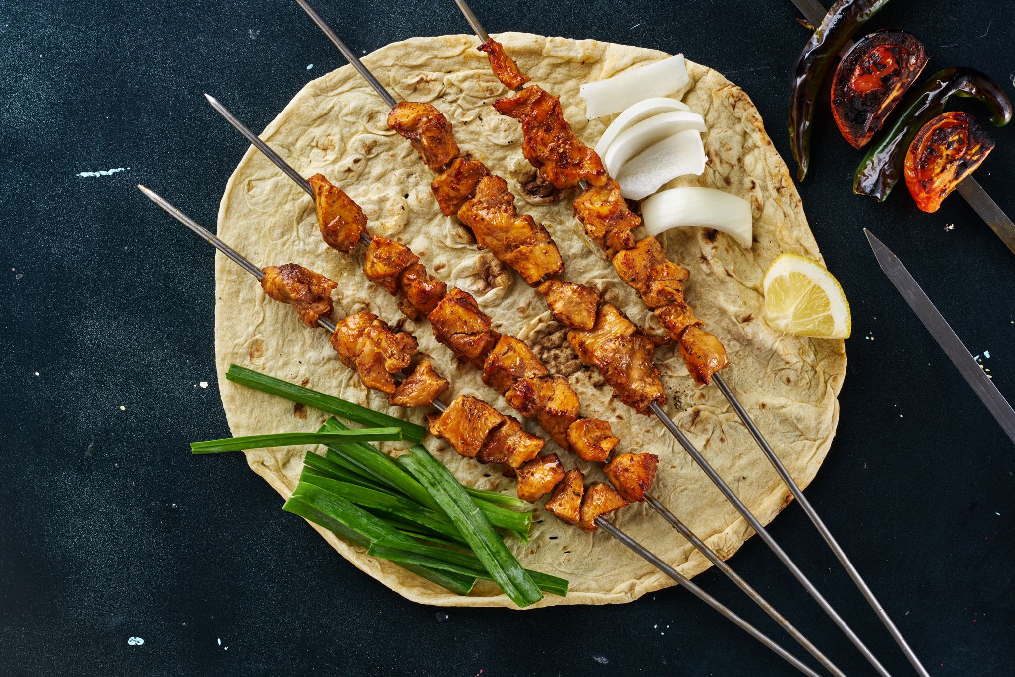 تكة دجاج مشوي