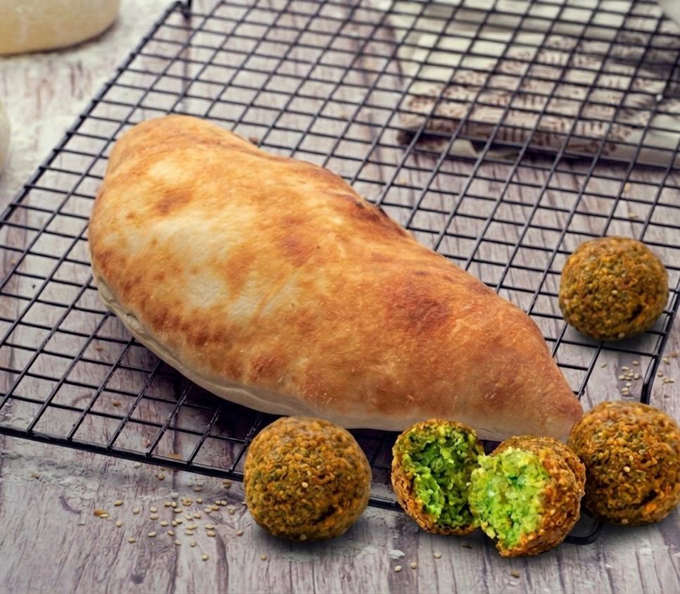 فطيرة فلافل
