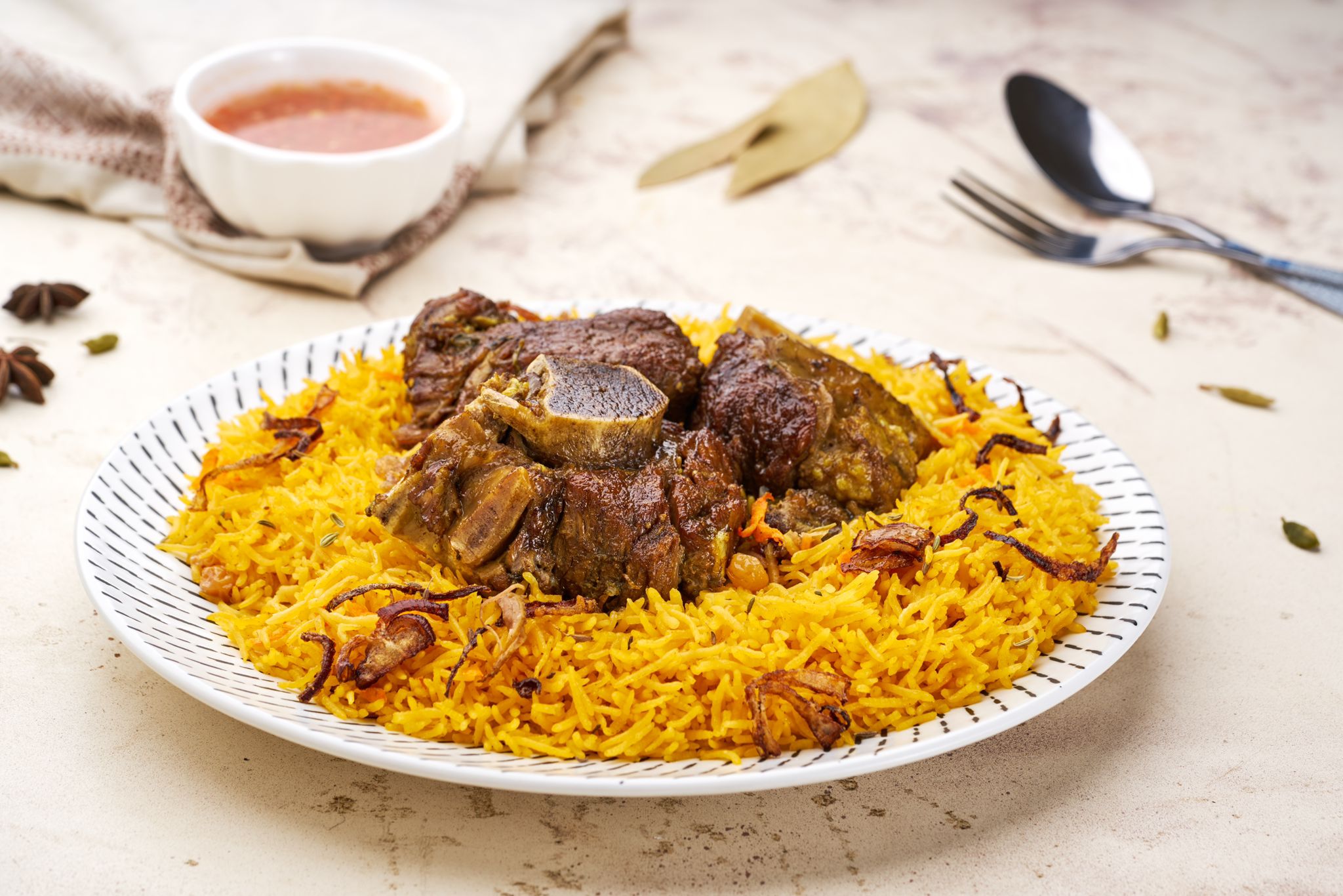 كبسة لحم