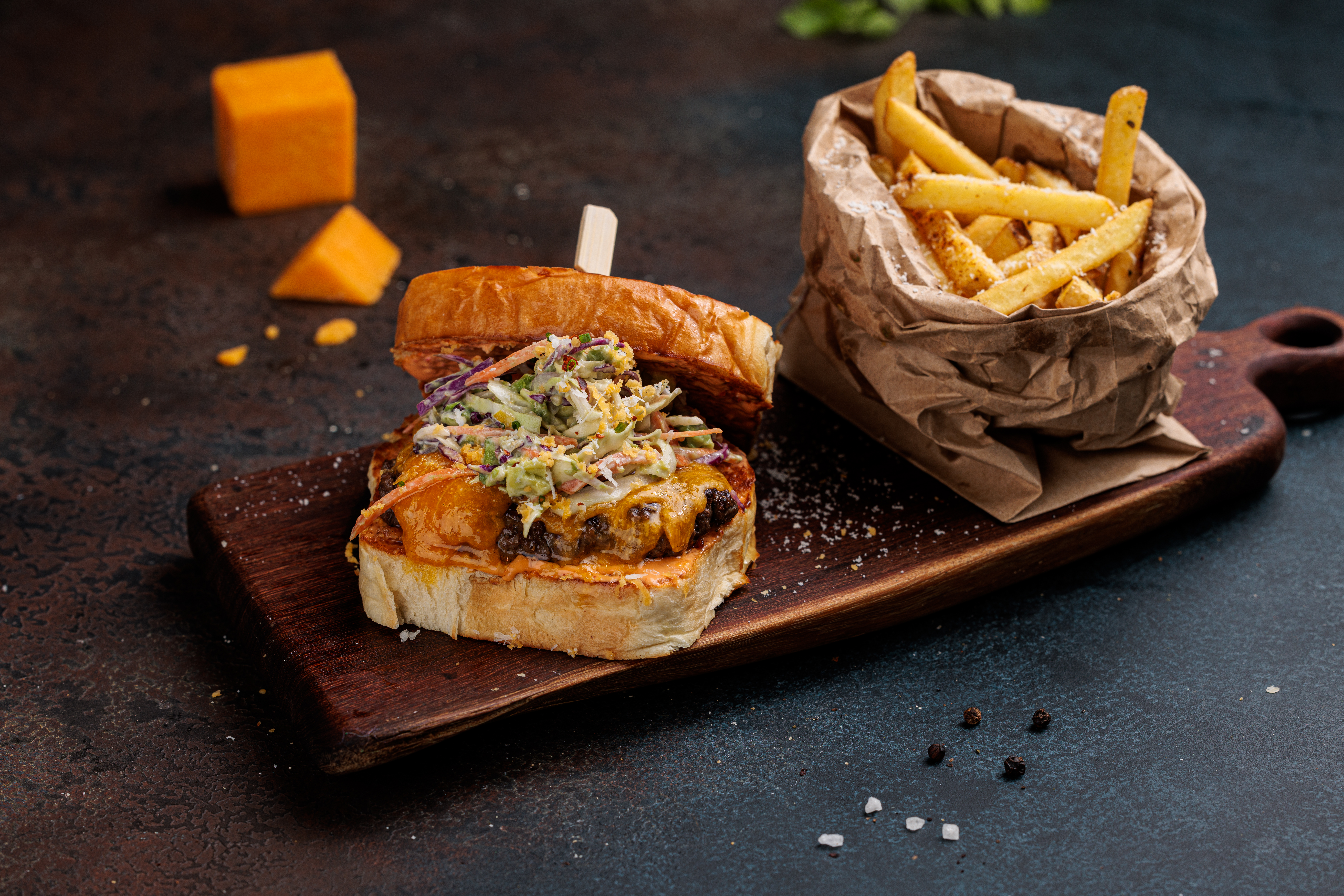 BRIOCHE BEEF BURGER