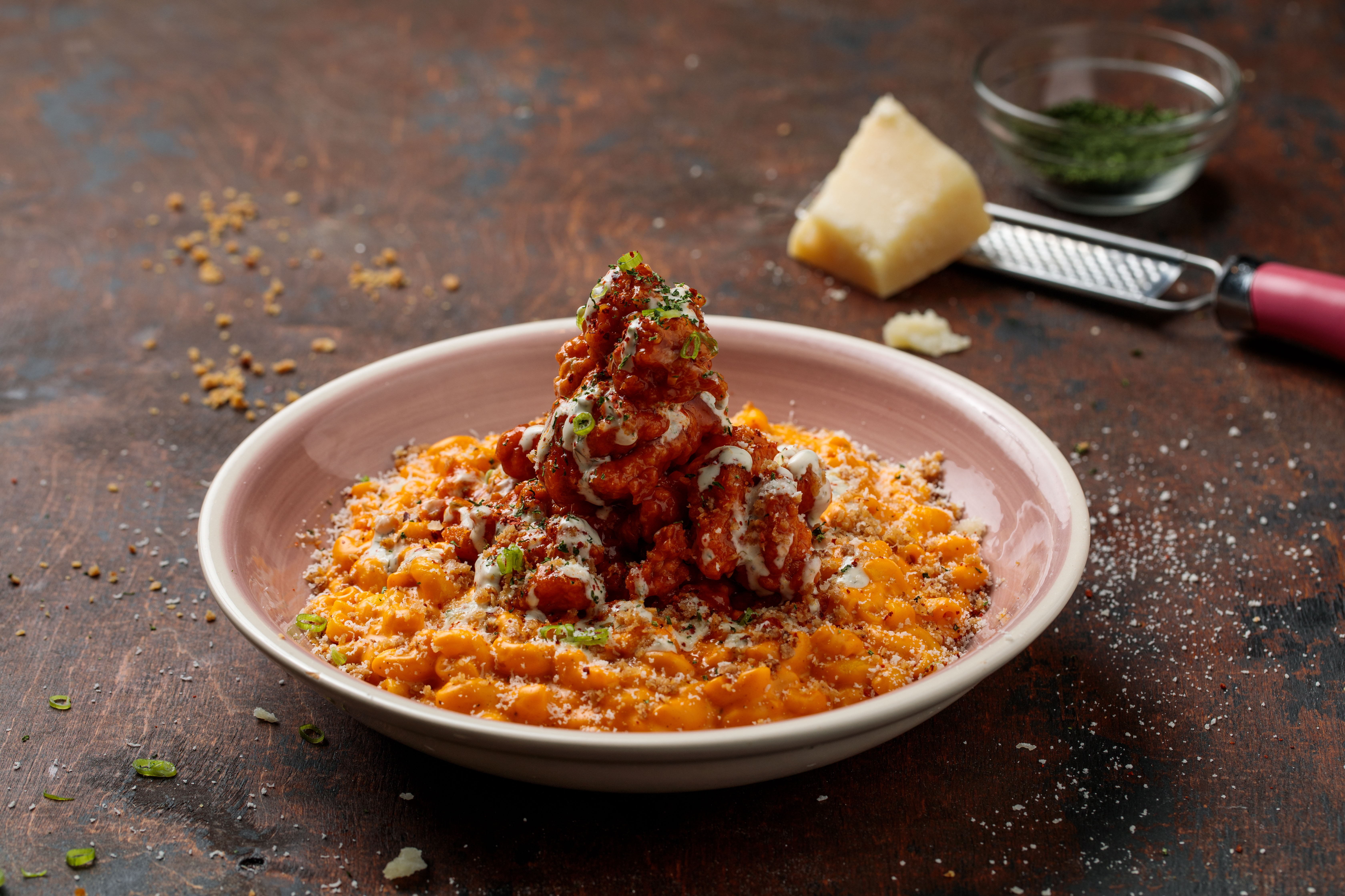 CRISPY CHICKEN MACARONI