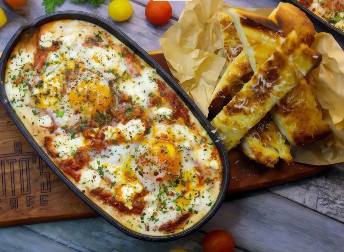 SHAKSHOUKA BAKED EGG