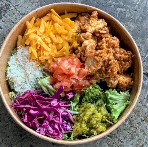 Buffalo chicken salad