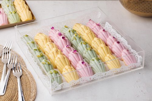Colorful Madeleine Bites