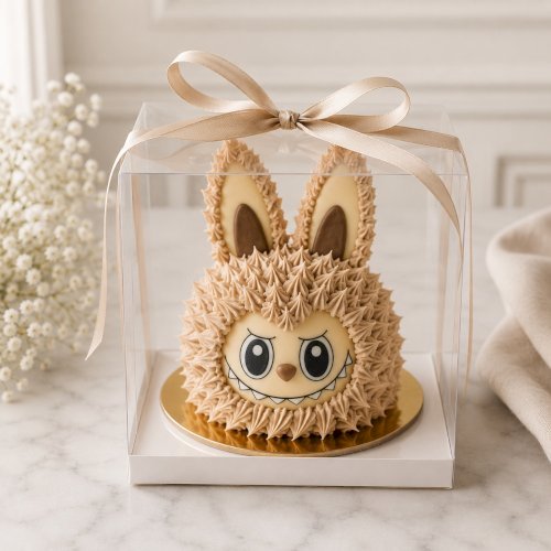 Light Beige Labubu Mini Cake
