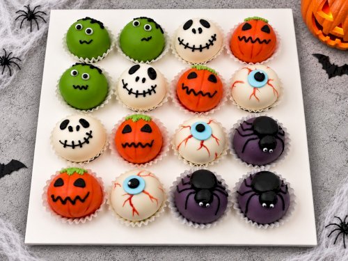 Halloween cake pop box large 16 pcs