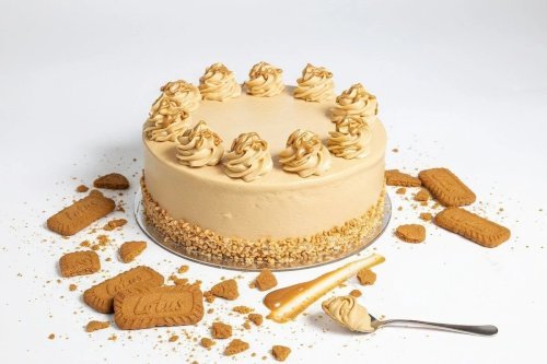 Biscoff Caramel cake
