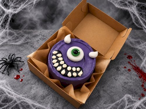 Halloween Monster Bento Cake