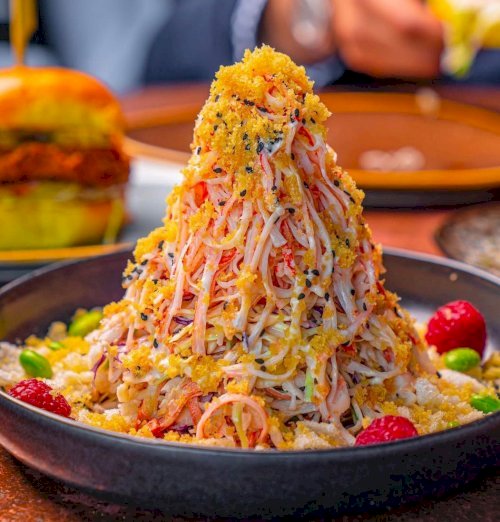 Crunchy Crab Stick Salad