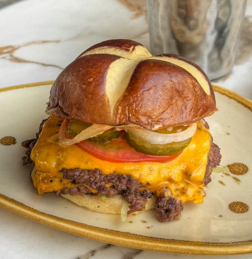 Double smash ‘n’ pretzel.