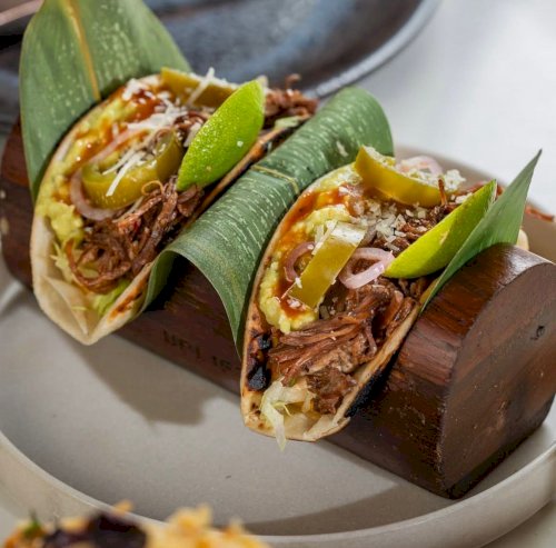 Short ribs taco